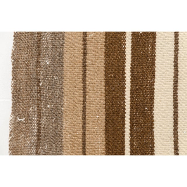 Antique Bohemian Stripe Kilim Rug For Sale - Image 4 of 10