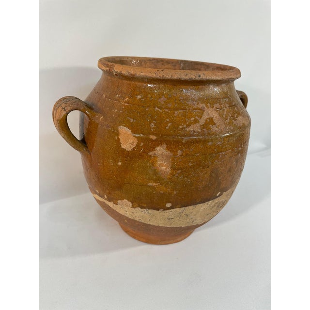 Antique 19th Century French Glazed Earthenware Confit Pot Jar For Sale - Image 4 of 18