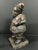 Brown Carved Wood Santa Claus Sculpture Late @0th Century For Sale - Image 8 of 9