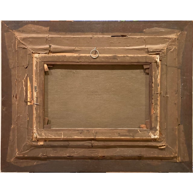 19th Century Marine Painting quot Dry Docket Boat quot Framed Chairish