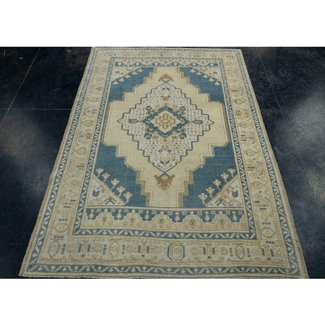 Turkish Anatolian Rug 4'1" x 6' #17578 Explore a curated collection of hallway runners, wool rugs, and handmade...