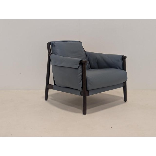 Gray Times Lounge Chair from Poltrona Frau For Sale - Image 8 of 11