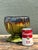 Vintage Drip Glaze Ceramic Pedestal Bowl For Sale - Image 11 of 12