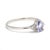 Stones; tanzanite, 1 stone pear 6 x 4 mm approximately .40 carat *minute chip diamonds, 6 stones single cut round 1-1.2 mm...