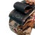 Italian Gucci Gg Equestrian Vintage Silk Necktie Cuff Bracelet For Sale - Image 3 of 4