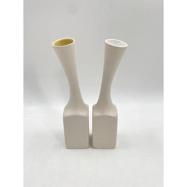* a pair of vases (2 pieces) * design: olav singerland * design: "piso" * from 1993 * manufacturer: cor unum * material:...