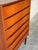 Wood Teak Tallboy Dresser With 6 Drawers Danish Mid-Century Modern 1960s For Sale - Image 7 of 12