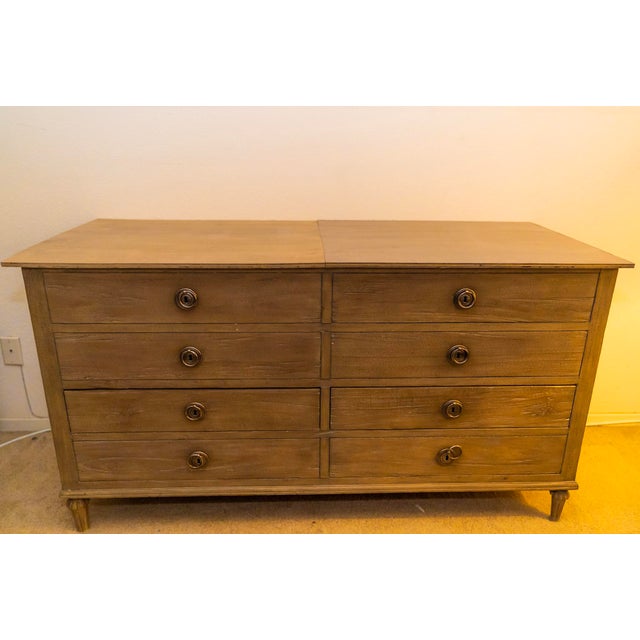 Restoration Hardware Double Maison Vanity Base | Chairish