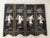 Vintage Chinese Lacquer Tabletop Folding Screen For Sale - Image 4 of 16