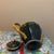 1980s Vintage Sadler Black and Gold Ceramic Teapot For Sale - Image 5 of 5