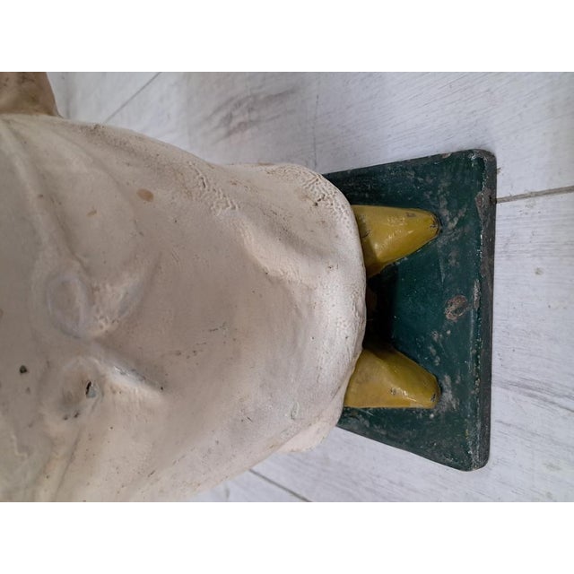 Vintage Cast Iron Butchers Pig Advertising Prop, 1930 For Sale - Image 17 of 18