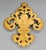 Mid 20th Century Vintage Gilt Resin Fleur-De-Lis Wall Ornament For Sale - Image 5 of 5