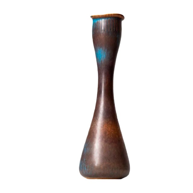 Mid-Century Ceramic Vase by Gunnar Nylund For Sale
