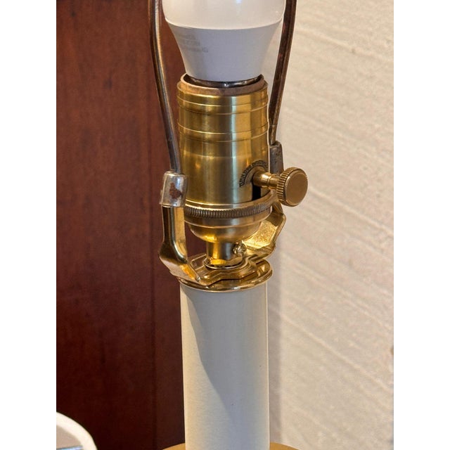 18th Century French Brass Altar Sticks Converted to Lamps - Pair For Sale - Image 11 of 12