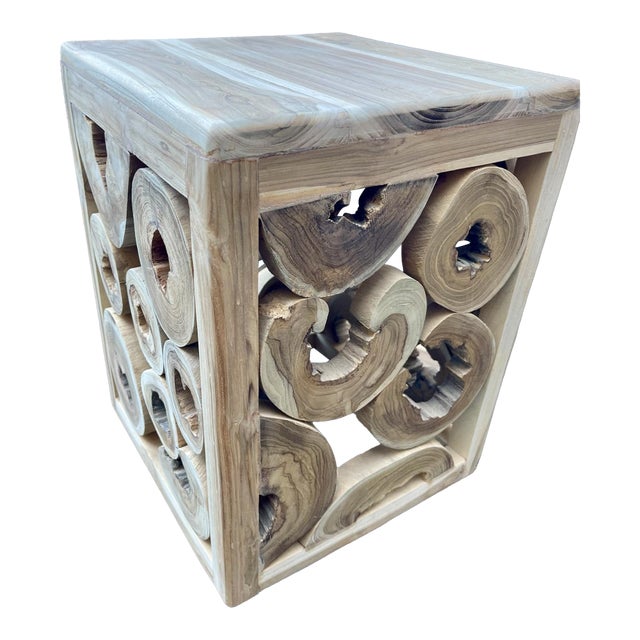 Contemporary Accent Stool For Sale