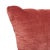 Brick Red Schumacher Temara Embroidered Print Pillow in Spice For Sale - Image 8 of 9