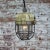 Vintage French Industrial Brown Cast Iron Pendant Lamp by Mapelec Amiens, 1974 For Sale - Image 4 of 6