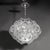 Mid-Century Hexagonal Prism & Frosted Glass Diffuser Chandelier by Veb Ebersbach For Sale - Image 16 of 18