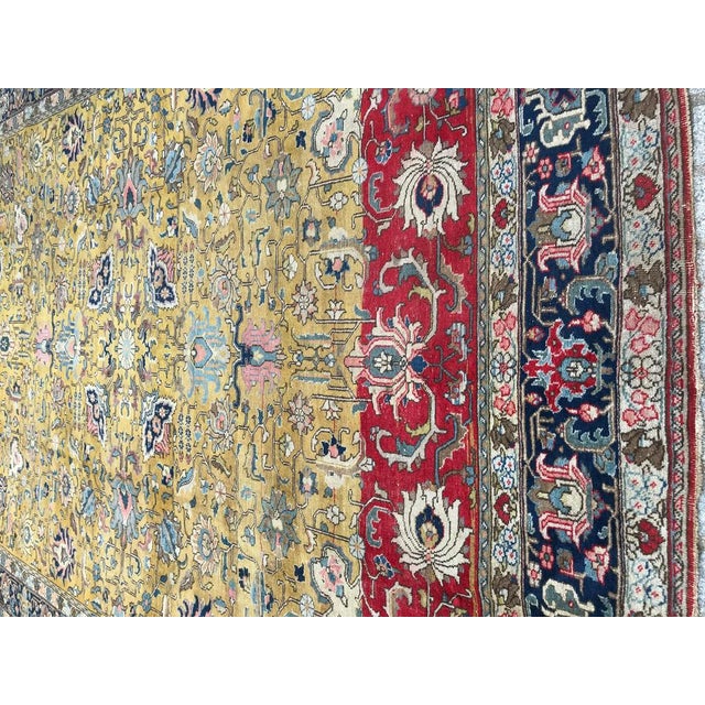 Vintage Tabriz Large Rug, 1950s For Sale - Image 10 of 18