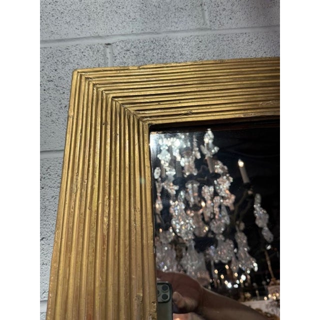 19th Century French Transitional Mirror For Sale - Image 5 of 5