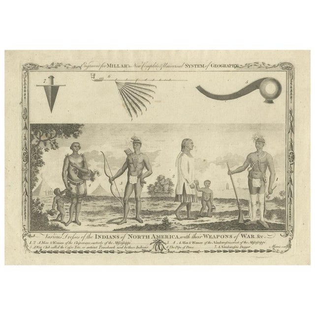 Indians of North America, 1800s, Paper For Sale - Image 9 of 9