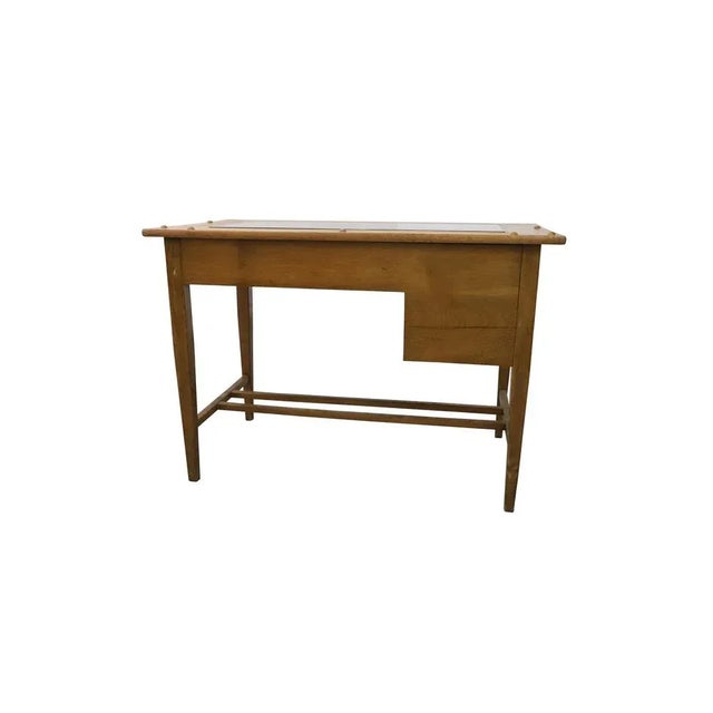 Small Austrian Youth Style Desk, 1890s For Sale - Image 3 of 11