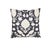 Schumacher Chenonceau Pillow in Charcoal For Sale