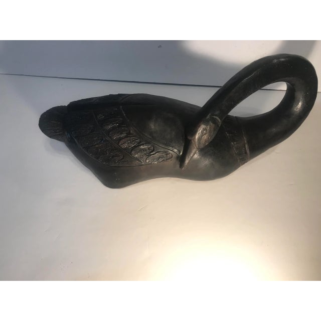 Bronze Vintage Austin Productions Faux Bronze Goose For Sale - Image 8 of 8