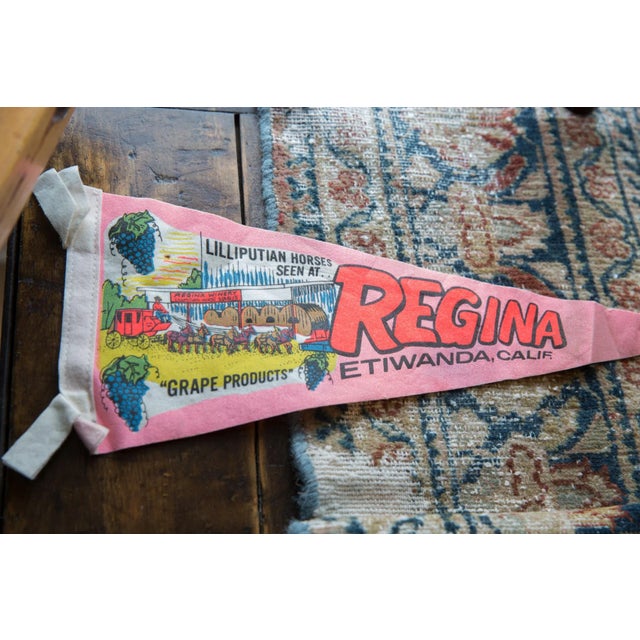 :: Felt Banner Pennant for Lilliputian horses seen at Regina Winery Horse Stables, Regina of Etiwanda, California...