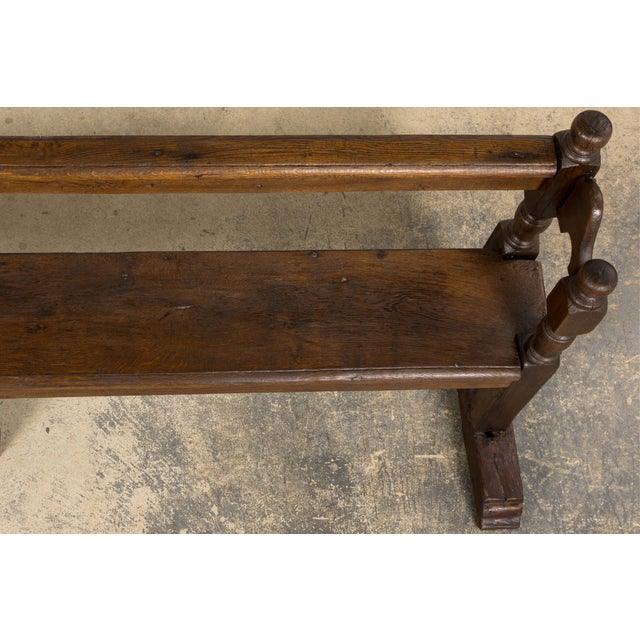 Mid 19th Century French Provincial Oak Hall Bench For Sale In New York - Image 6 of 18