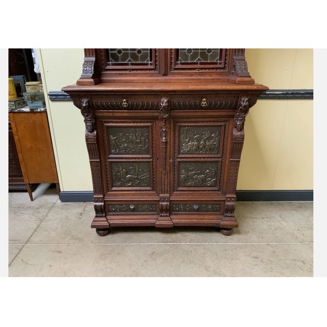 Antique Gründerzeit Display Buffet, 1880 For Sale - Image 10 of 12