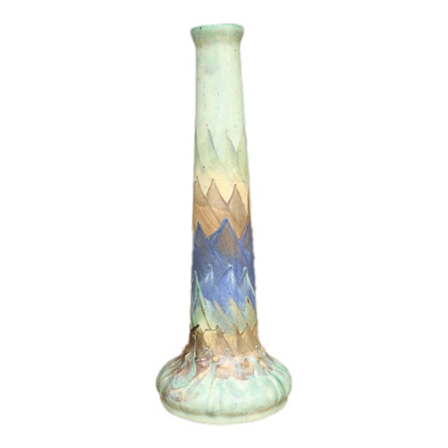 Antique Peters & Reed Landsun Art Pottery Vase, Attributed For Sale