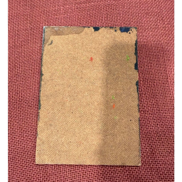 Vintage Oil Painting On Board - Floral/Flower Arrangement Signed Paolo 7x5 Excellent condition Signed by artist From about...