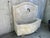 Charleval 2-Piece Limestone Wall Fountain From Provence, France For Sale - Image 13 of 14