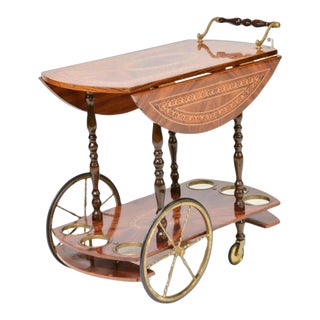 Mid 20th Century Italian Bar Cart For Sale