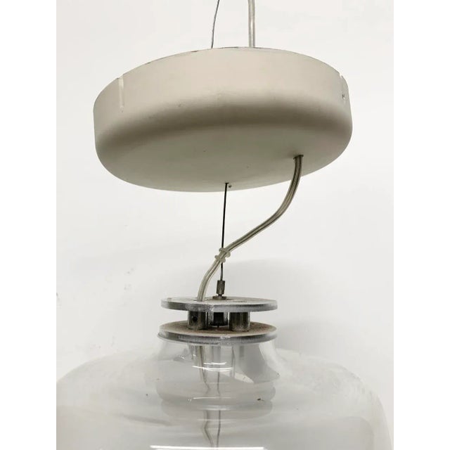 Glass 1990s Marta Laudani & Marco Romanelli, Oluce, Hanging Lamps - a Pair For Sale - Image 7 of 10