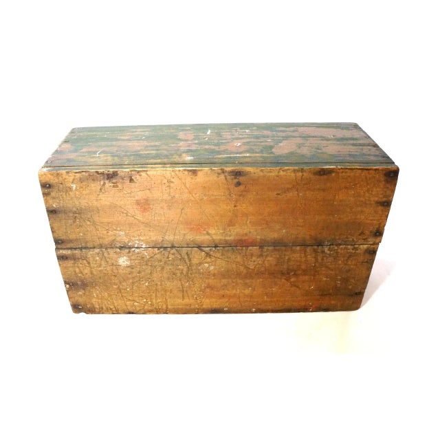 Early 19th Century Antique Primitive Candle Box For Sale - Image 5 of 10