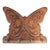 Vintage Wood Butterfly Key Holder For Sale