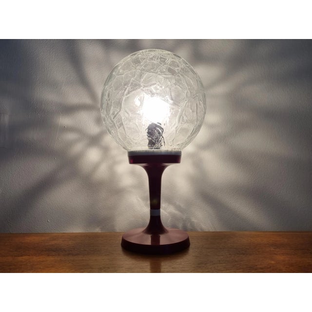 Mid-Century German Table Lamp, 1970s For Sale - Image 11 of 13