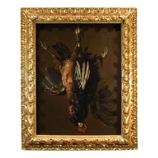 Giovanni Agostino Cassana, Still Life, 1700, Oil on Canvas, Framed For Sale