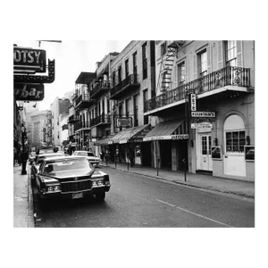 1970 French Quarter New Orleans Photograph by Don Ware