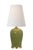 Traditional Thomas O'Brien by Visual Comfort Signature Opera 16" Table Lamp in Light Olive with Linen Shade For Sale - Image 3 of 3