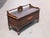 Vintage Jacob Bloom Style Mid-Century Walnut Stained Cedar Chest Storage Bench For Sale In Washington DC - Image 6 of 10
