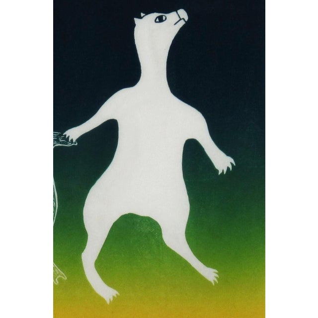 White Pudlo Pudlat, Winter Dream, 1989 For Sale - Image 8 of 12