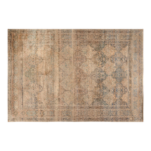 Fine Antique Persian Kirman Handmade Wool Rug
