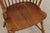 Brown Stickley Cherry Windsor Style Spindle Back Armchair For Sale - Image 8 of 16