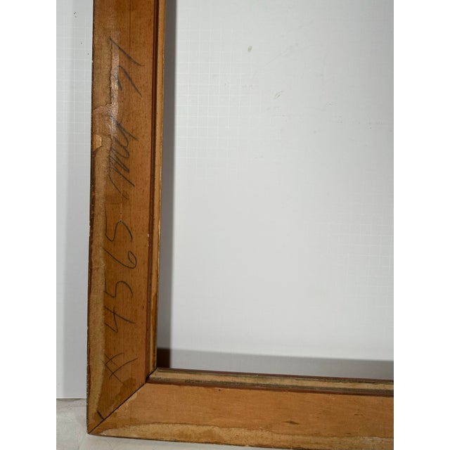 Mid-20th Century Giltwood Reeded Frame in the Style of Stanford White For Sale - Image 9 of 12