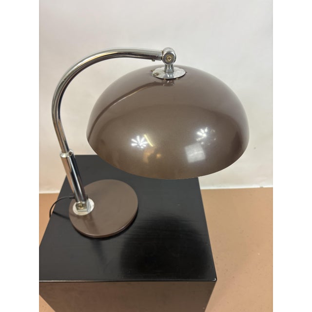 1930s Model 144 Desk Lamp by H. Th. J. A. Busquet for Hala, 1950 For Sale - Image 5 of 6
