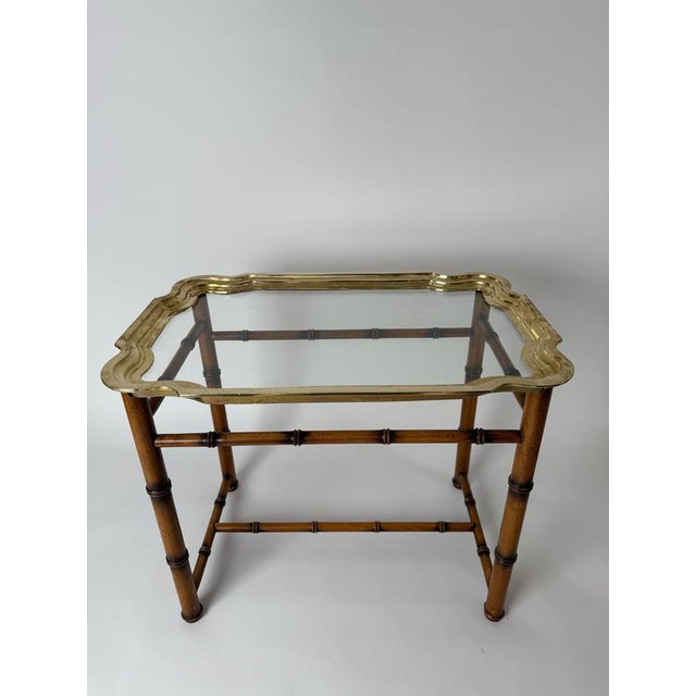 This exclusive tray table comes from a very exclusive household. The elaborate and very solid craftsmanship of the...