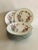 1970s Vintage Jardin by Andrea " Sedek" Pattern Porcelain Plates S/8 For Sale - Image 5 of 5